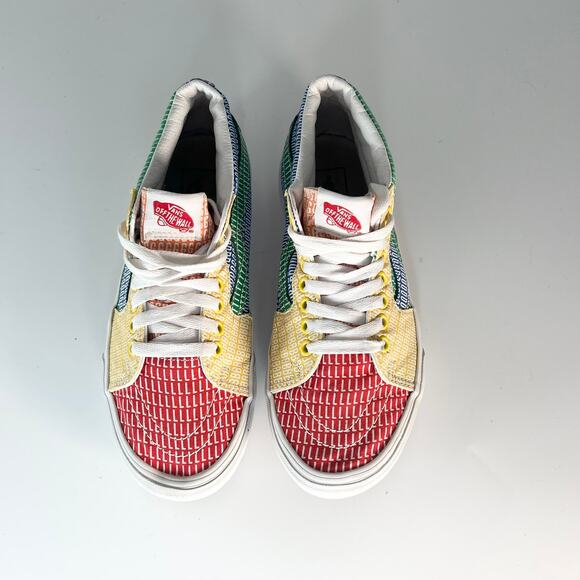 Vans Old Skool Canvas Pride LGBTQ+ Lo Top Sneakers Shoes 508357 Women 8.5 - Picture 4 of 15